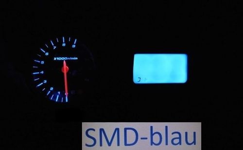 Suzuki GSF 650-1250 Bandit Bj. 2005-2016 Tachobeleuchtung Led Set blau