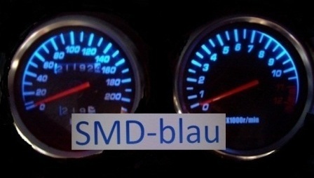 Suzuki GS 500 / 500 E Tachobeleuchtung blau